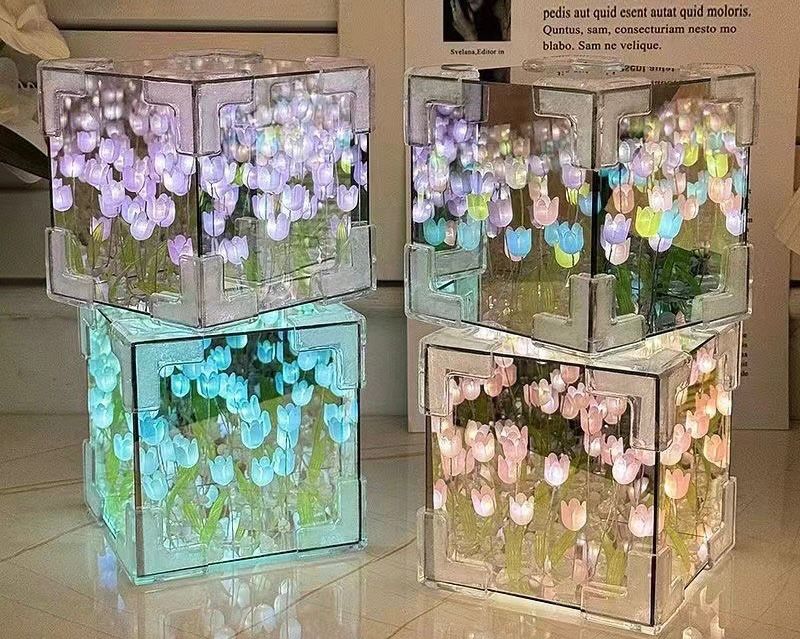 Lámpara de Cubo Infinito