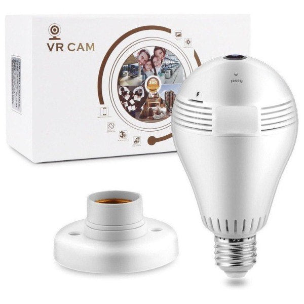 Camara Bombillo Fijo V380 Espia