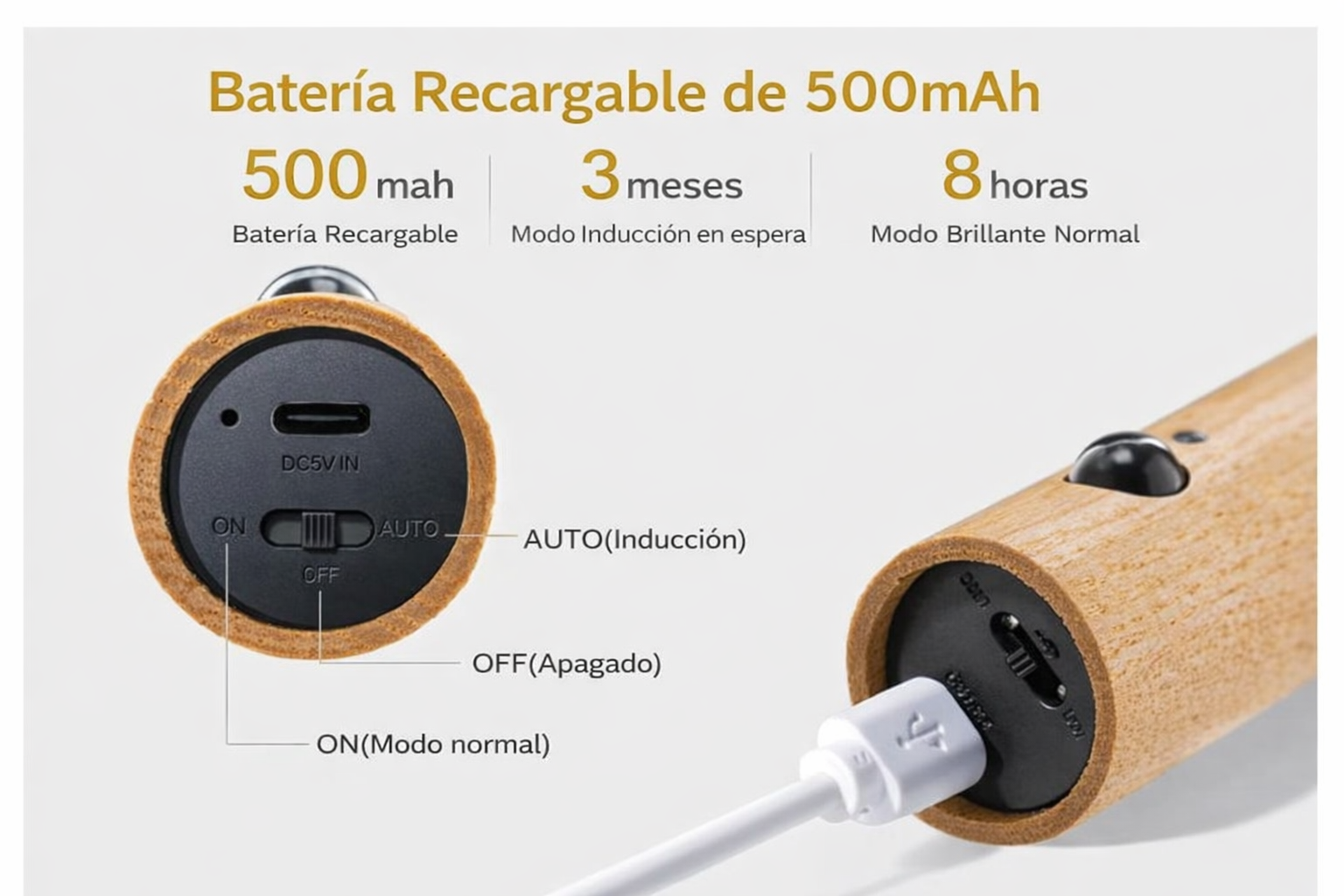 Lampara Sensor De Movimiento Magnetica