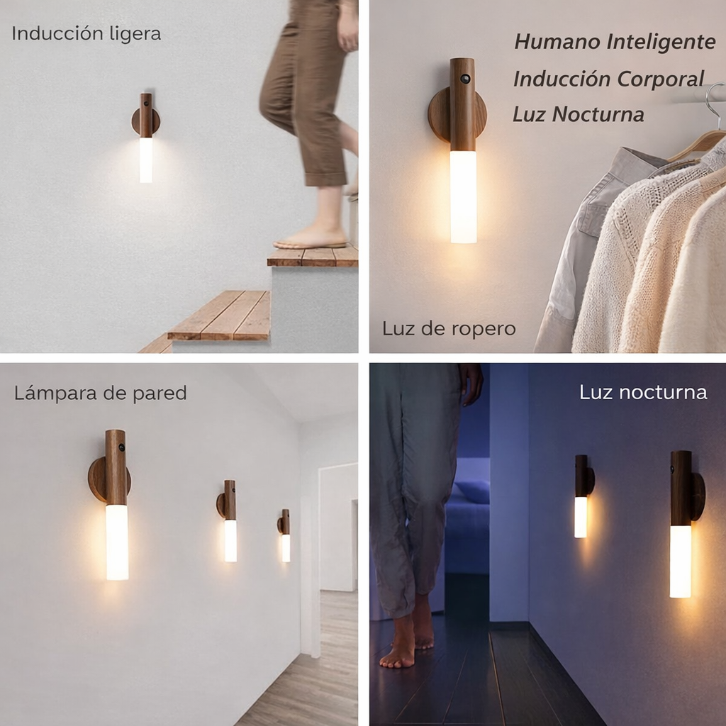 Lampara Sensor De Movimiento Magnetica