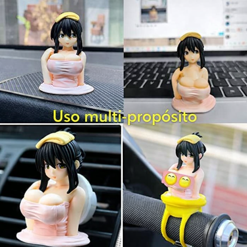 Adorno multiuso para escritorio, moto o Carro - Adorno Divertido