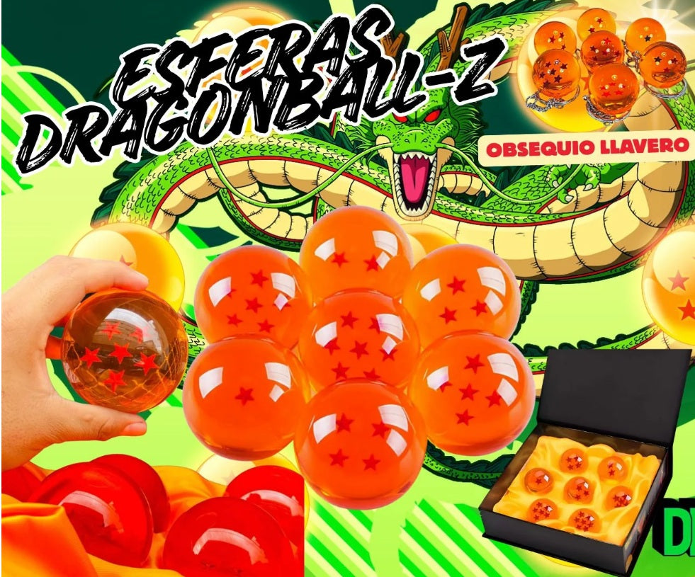 Caja premium de esferas del Dragon Ball  Z