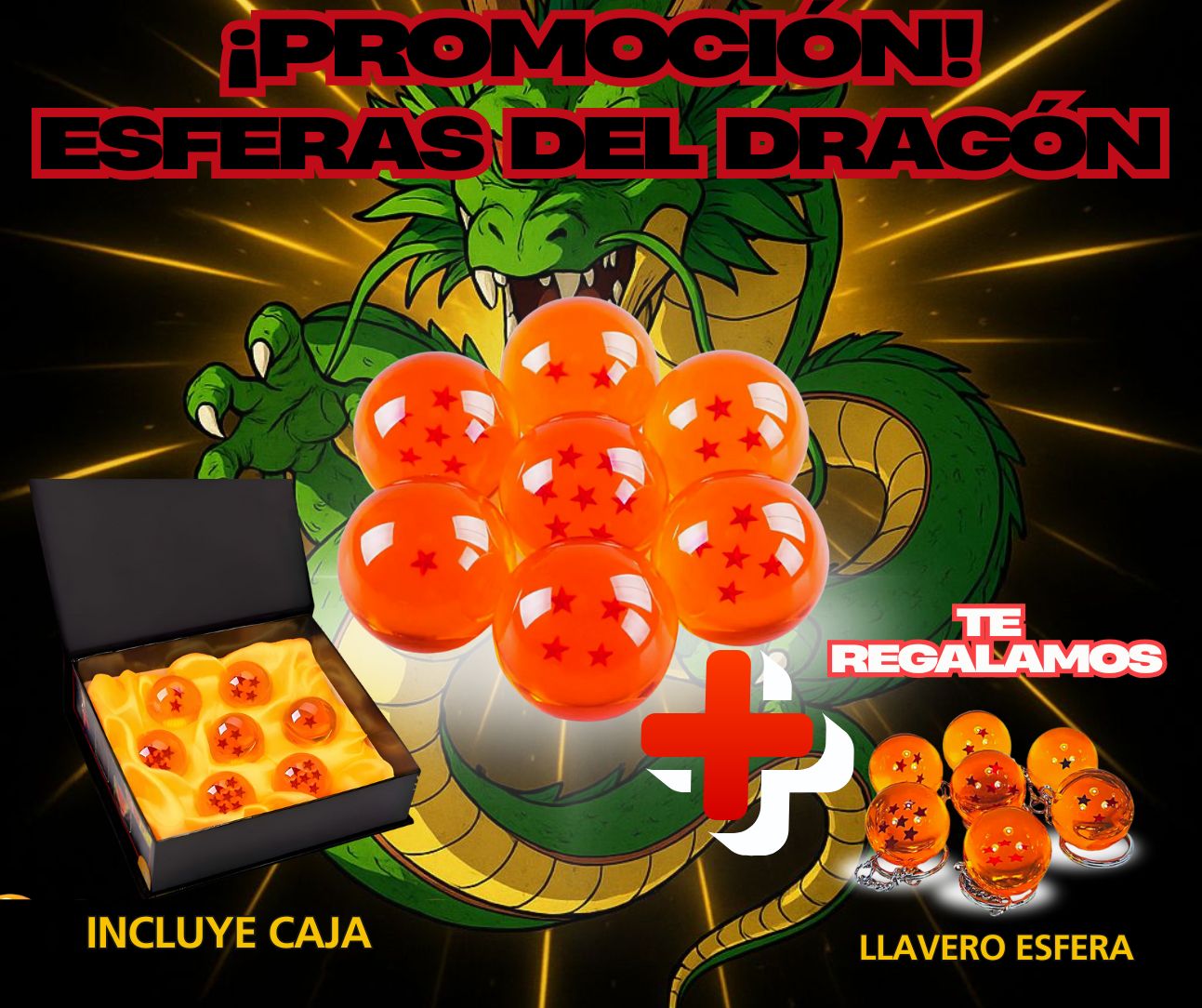 Caja premium de esferas del Dragon Ball  Z